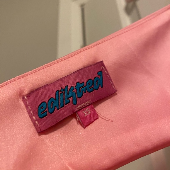 Edikted Bellamy Satin Mini Dress - Picture 5 of 5